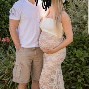 Gorgeous Maternity Photo Shoot Dress Size S